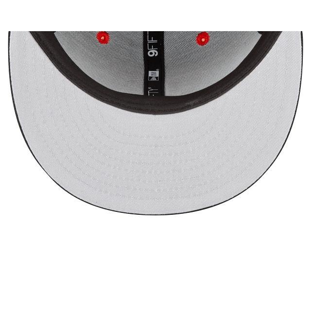 Kansas City Chiefs 2025 Sideline Hot Weather Black 59FIFTY Fitted Hat Male Product Image