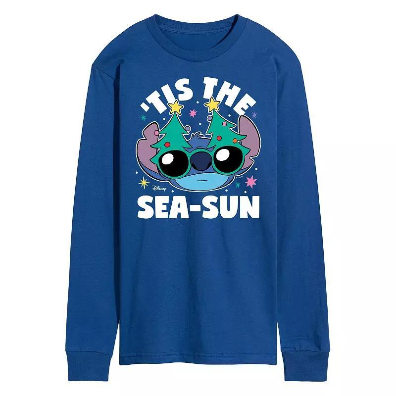 Disneys Lilo & Stitch Tis The Sea Sun Tee, Mens Product Image