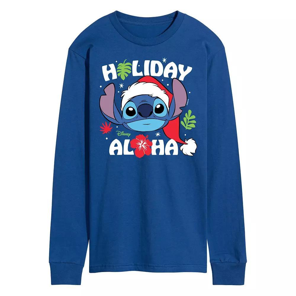 Disney's Lilo & Stitch Holiday Aloha Tee, Men's,  Product Image