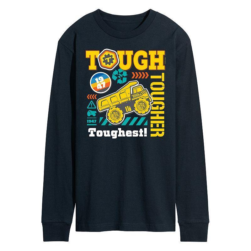 Men's Tonka Tough Tougher Toughest Long Sleeve Graphic Tee, Size: XXL, Blue Product Image