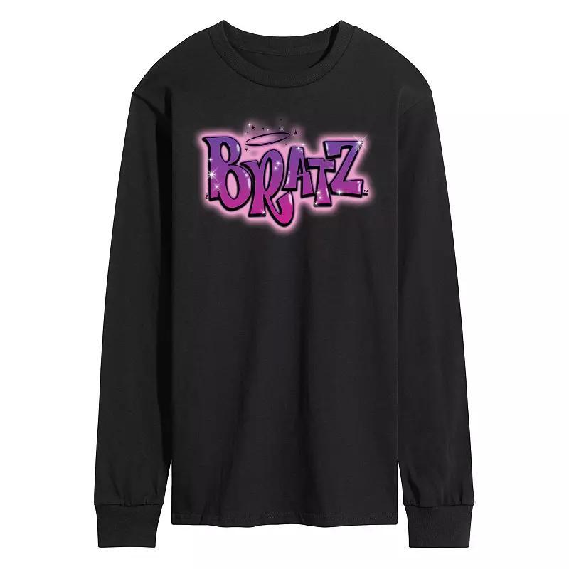 Mens Bratz Airbrush Logo Long Sleeve Graphic Tee Product Image