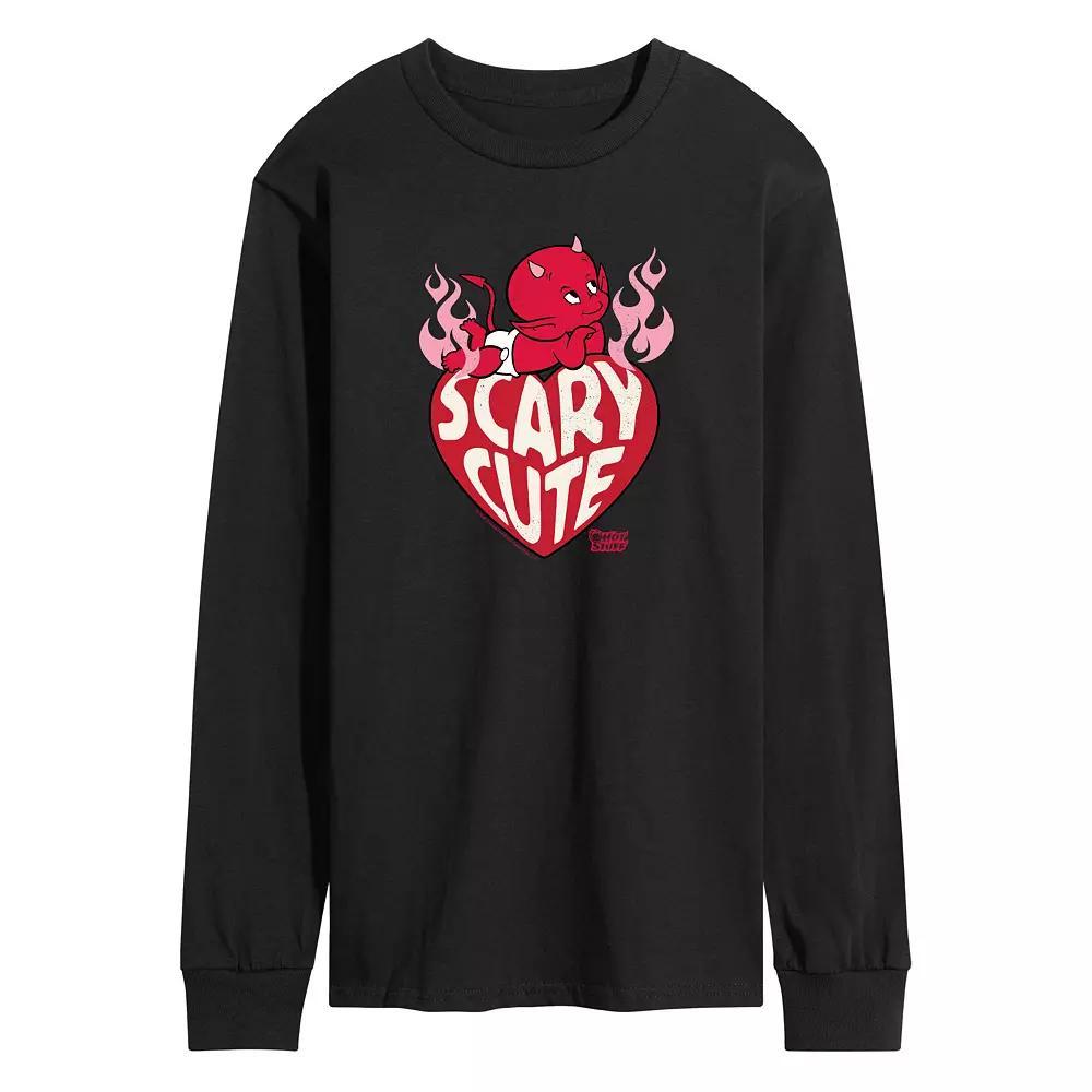 Men's Hot Stuff Little Devil Scary Cute Fleece Sweatshirt,  Product Image