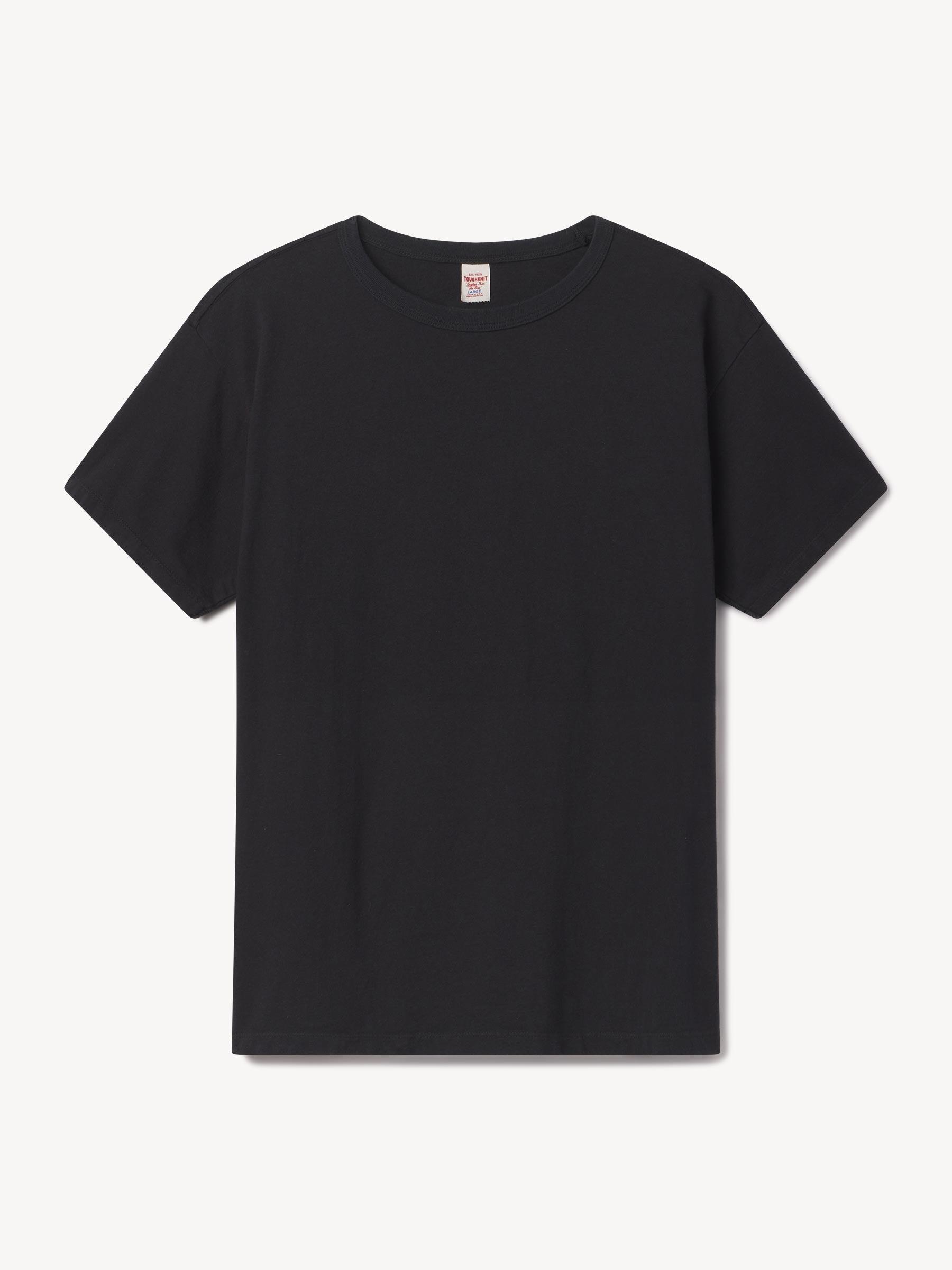 Black Toughknit Tubular Tee 2-Pack Product Image