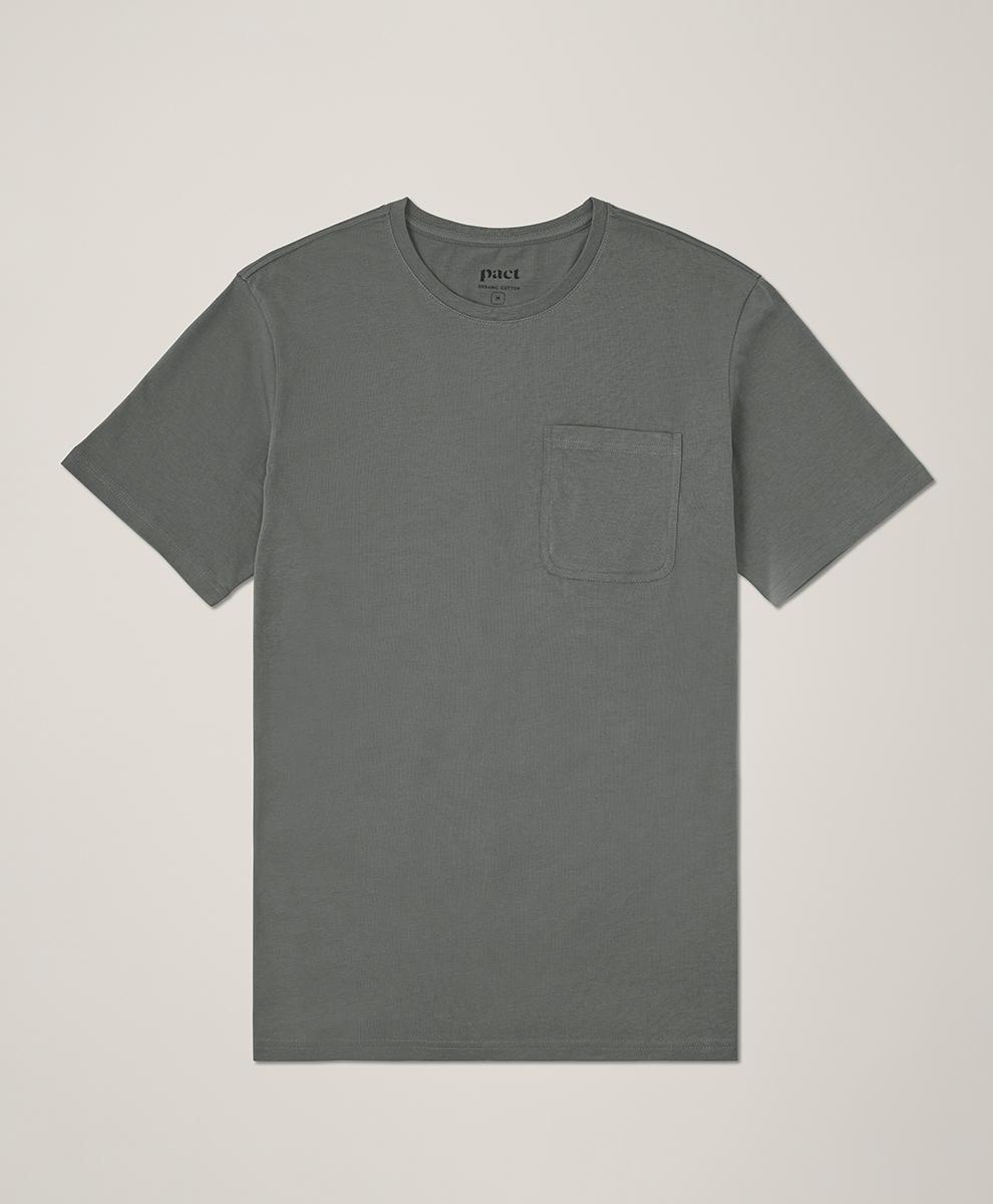 Mens Softspun Pocket Crew Tee M Product Image