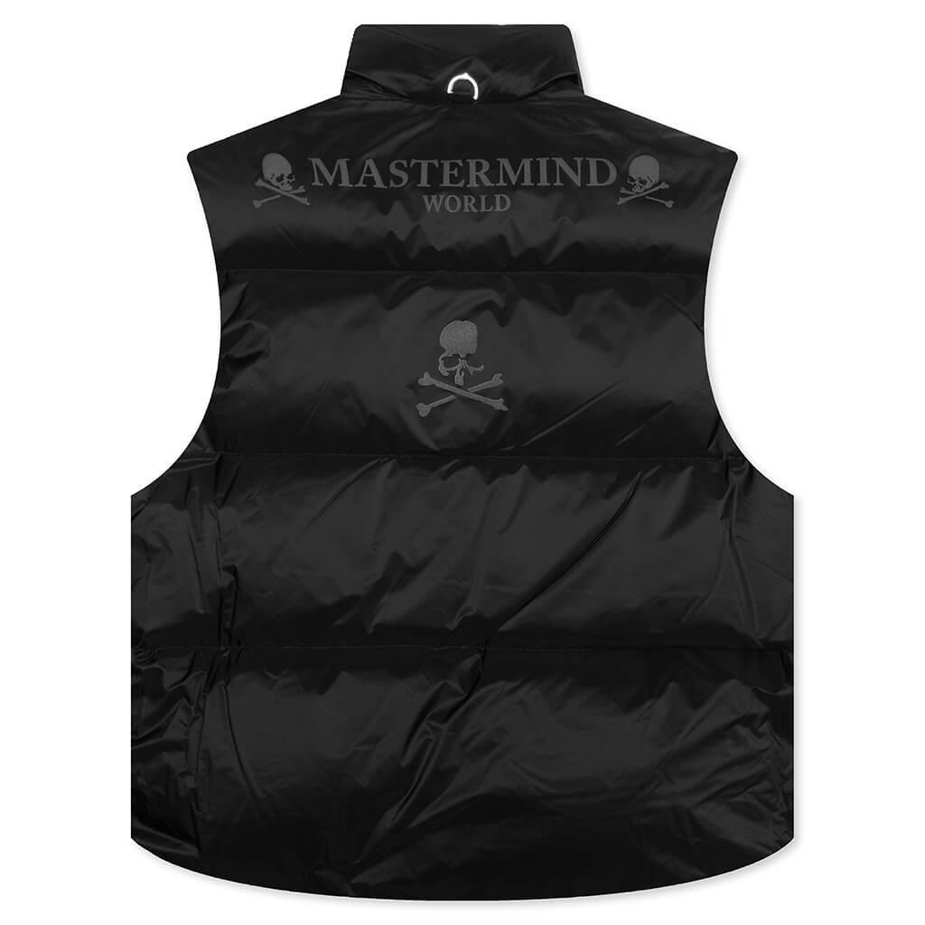 Logo Woven Vest - Black Male Product Image