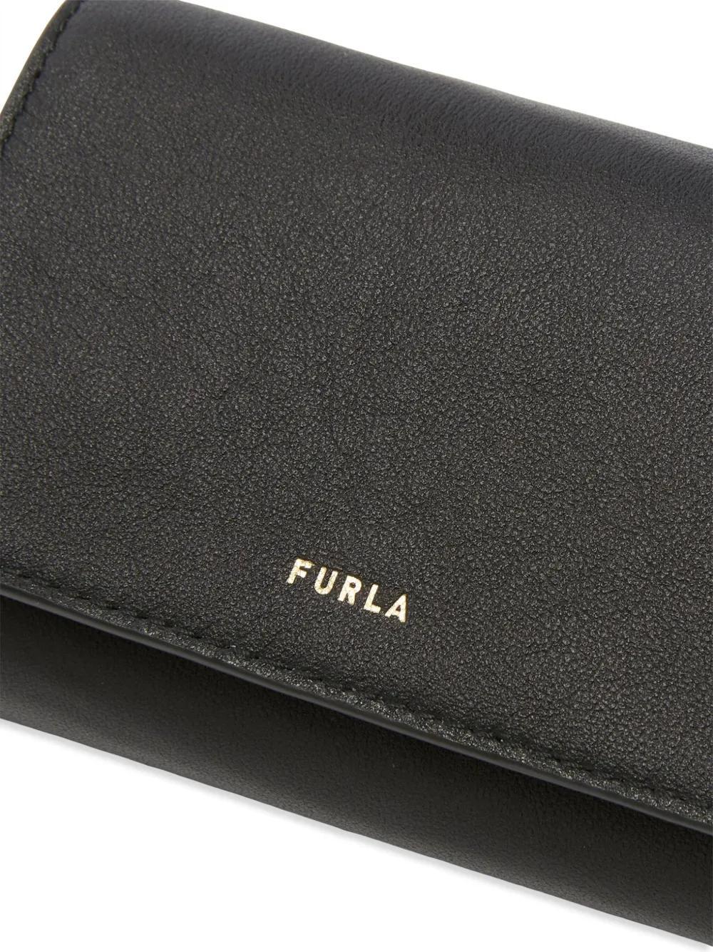 FURLA Camelia S Wallet In Black Product Image