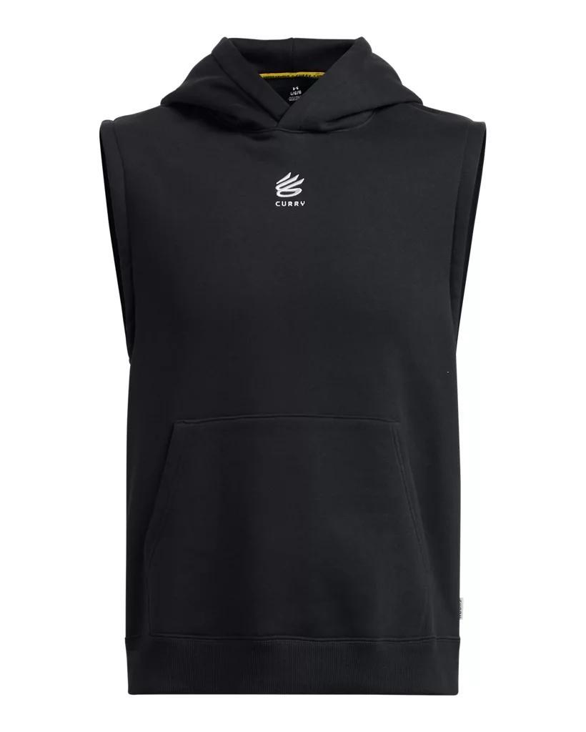 Men's Curry Splash Sleeveless Hoodie Product Image