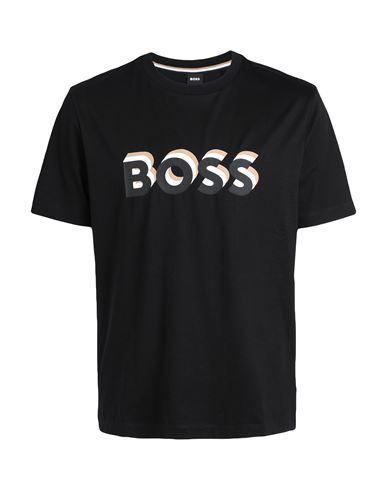 HUGO BOSS Boss Man T-shirt Black Size Xl Cotton Product Image