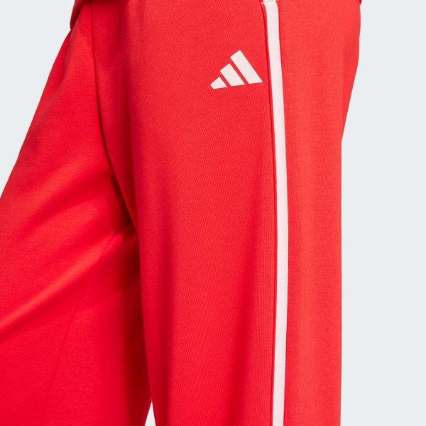 adidas Essentials Color Pop French Terry Pants Pure Ruby M Womens Product Image