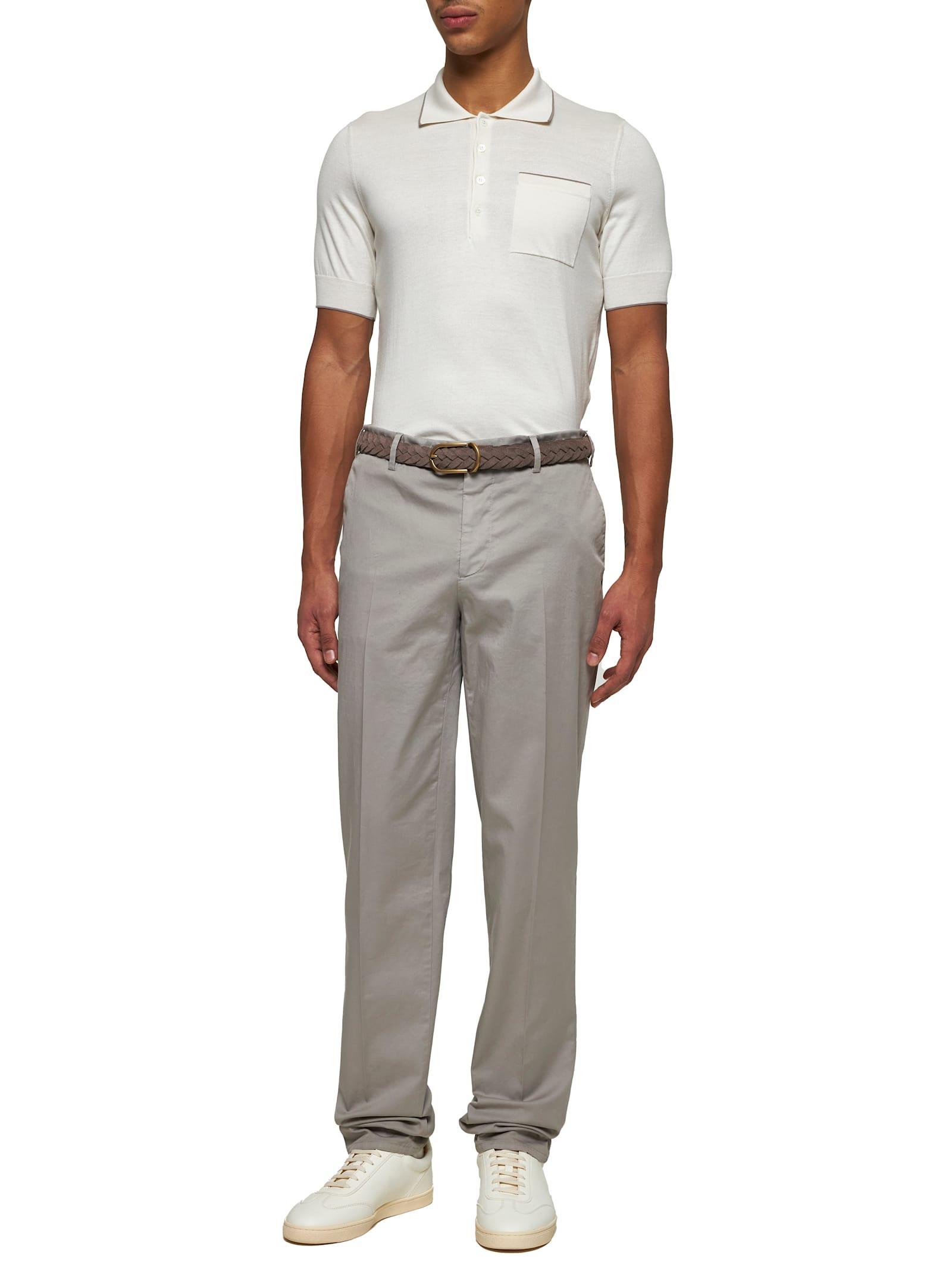 BRUNELLO CUCINELLI Polo Shirt  Men Color Beige Product Image