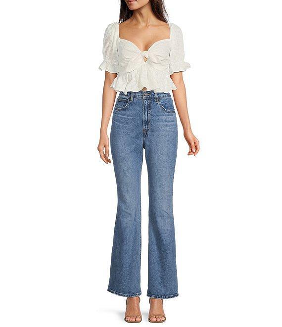 Levi's® 70's High Rise Flare Leg Stretch Denim Jeans Product Image