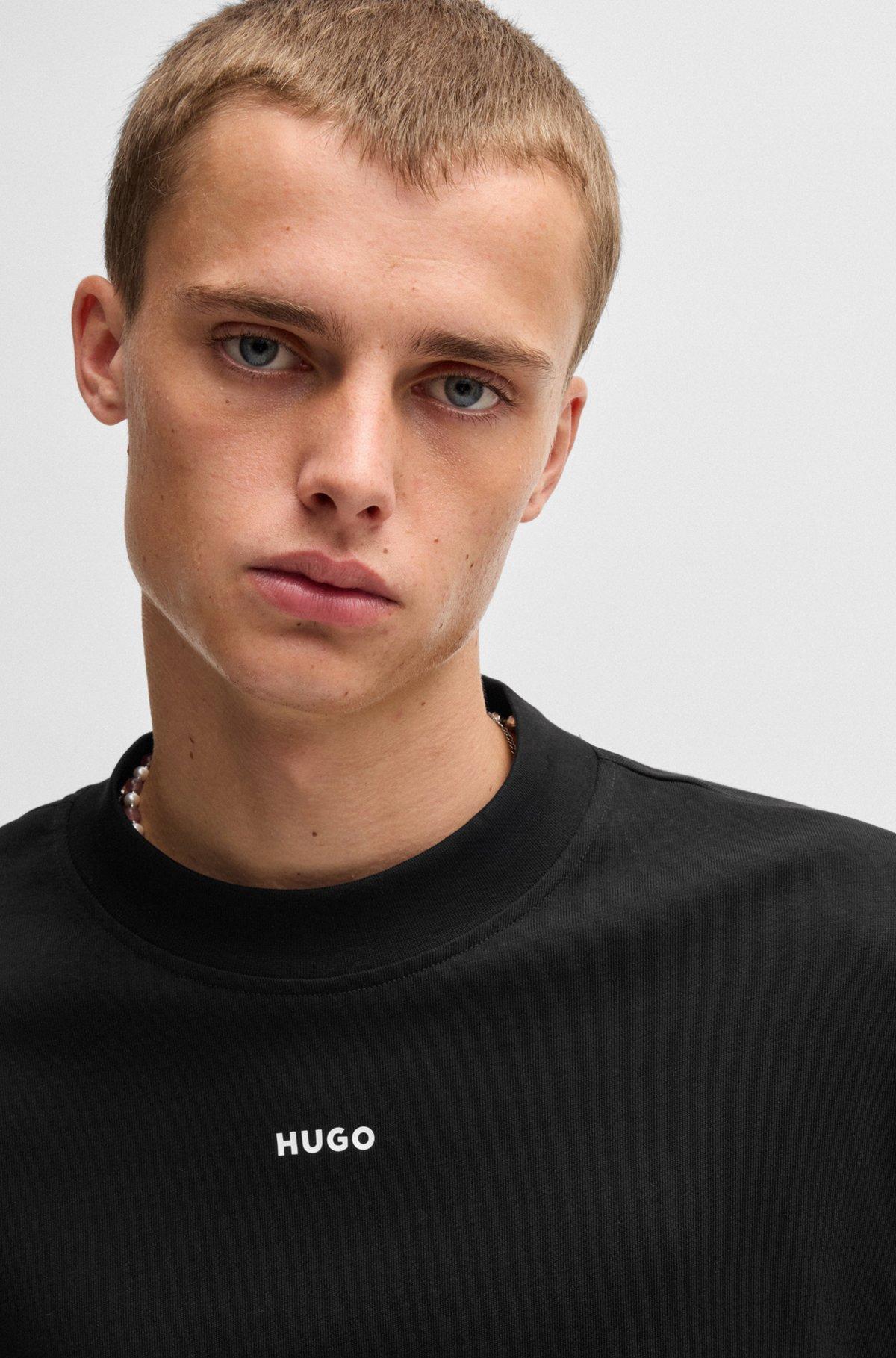 Logo-print T-shirt in cotton jersey Product Image