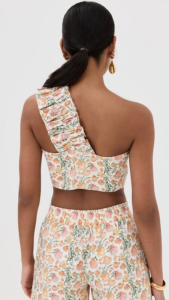 Dur Doux Shell Ruffle Bandeau | Shopbop Product Image