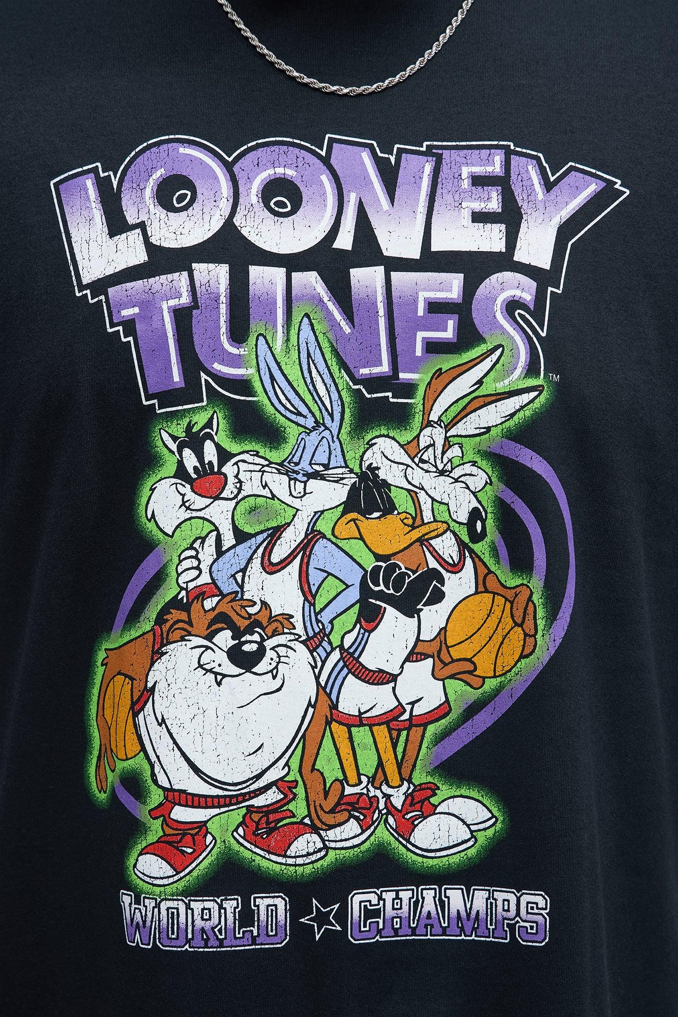 Looney Tunes Champion Squad Short Sleeve Tee - Black Product Image
