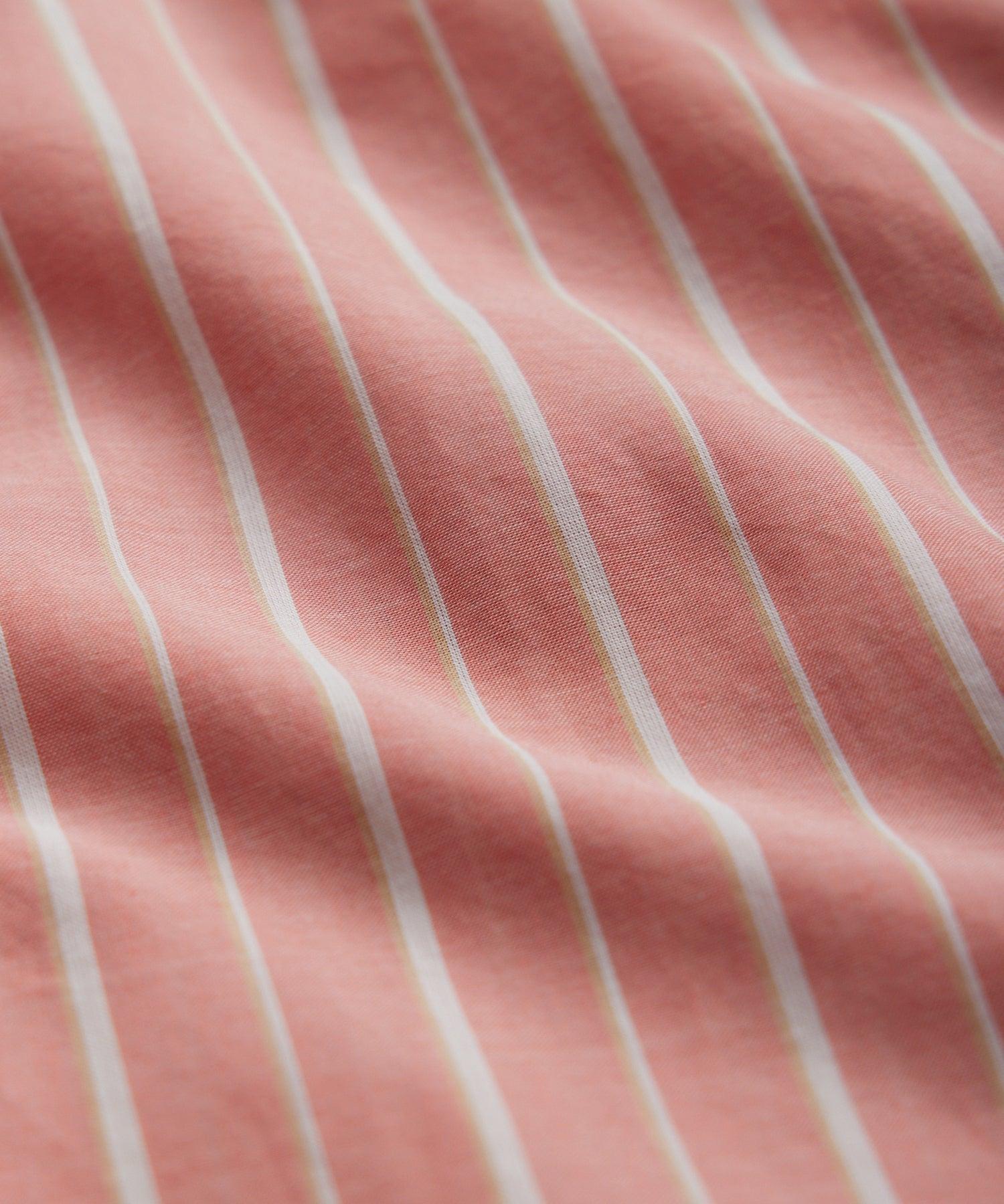 Summerweight Cafe Shirt in Red Stripe Shirt Product Image