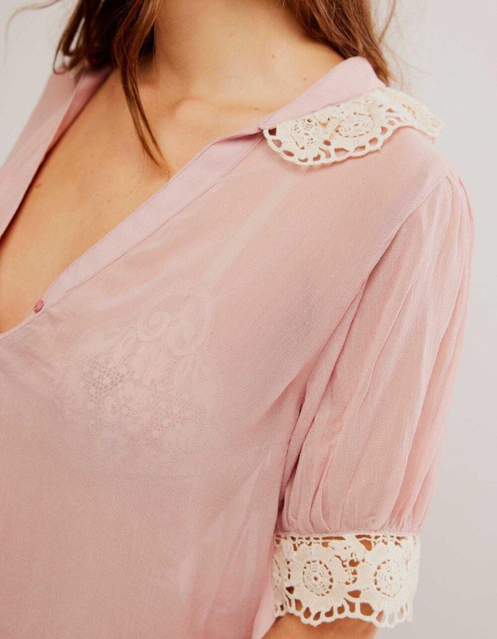 FREE PEOPLE My Love Womens Blouse Product Image