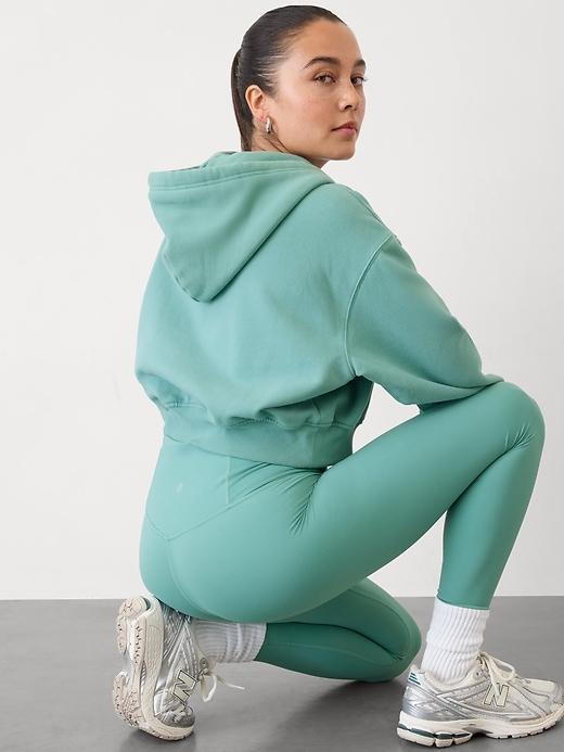 Forever Fleece Crop Full Zip Product Image