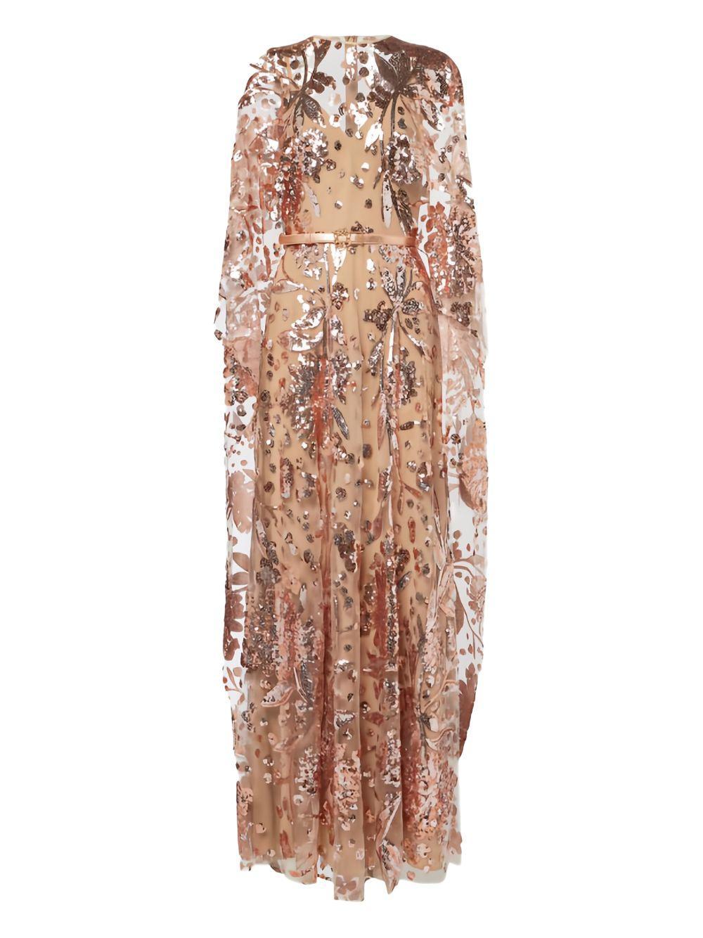 sequin-embellished gown Product Image