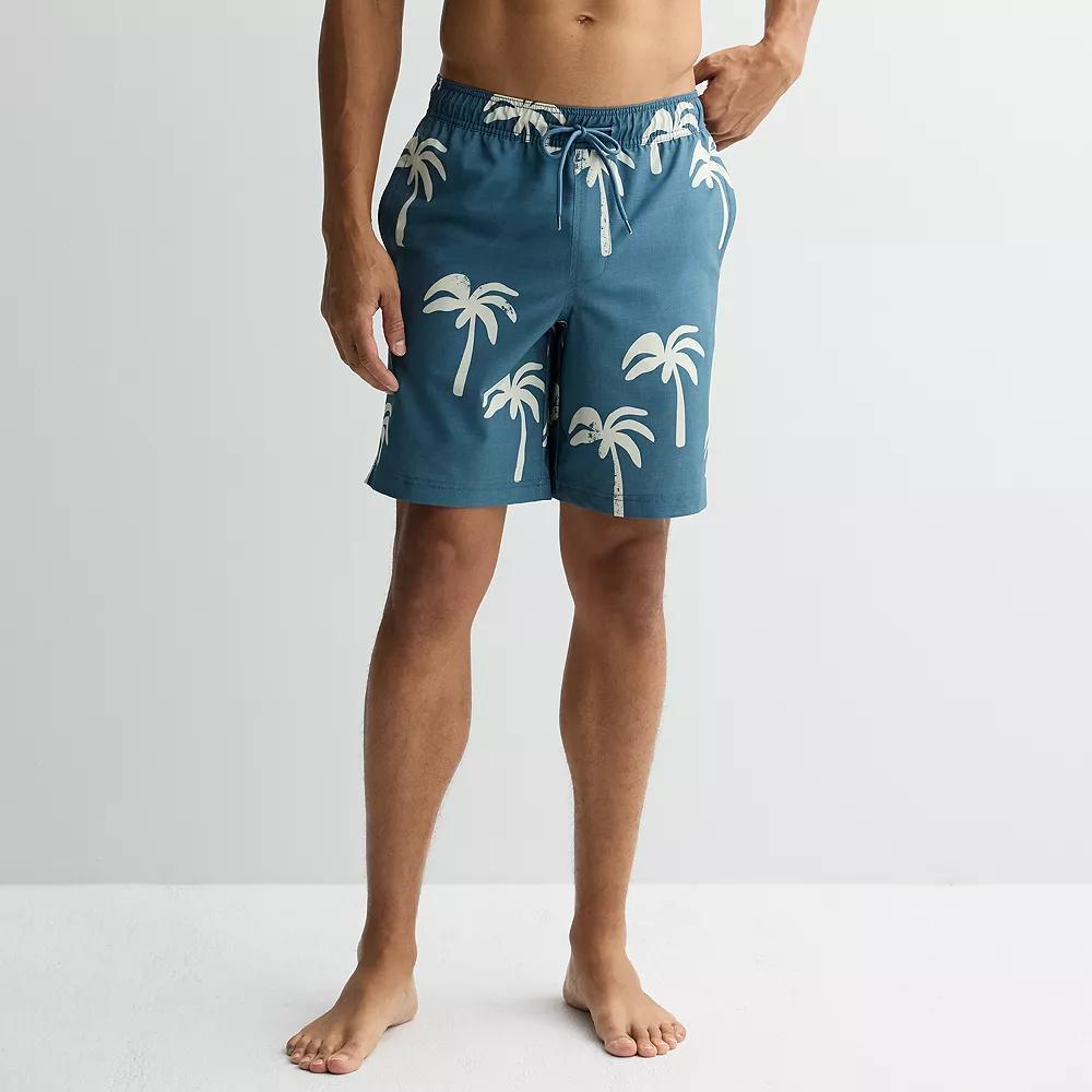 Men's Trinity Coast 9" Swim Trunks, Size: Small 9 INCH, Blue Product Image