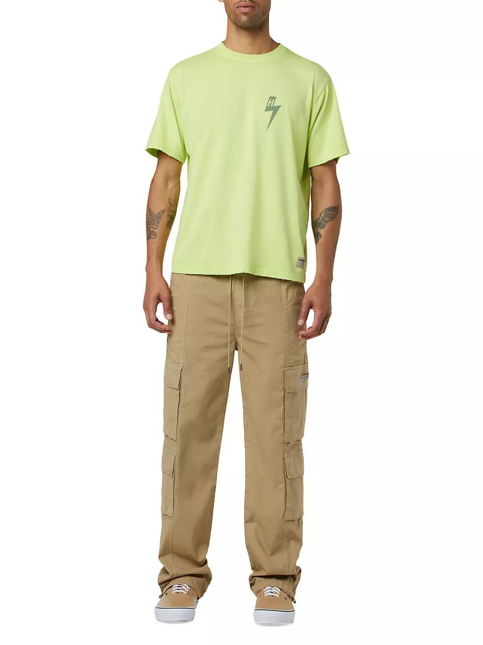 Cotton-Blend Cargo Pants Product Image