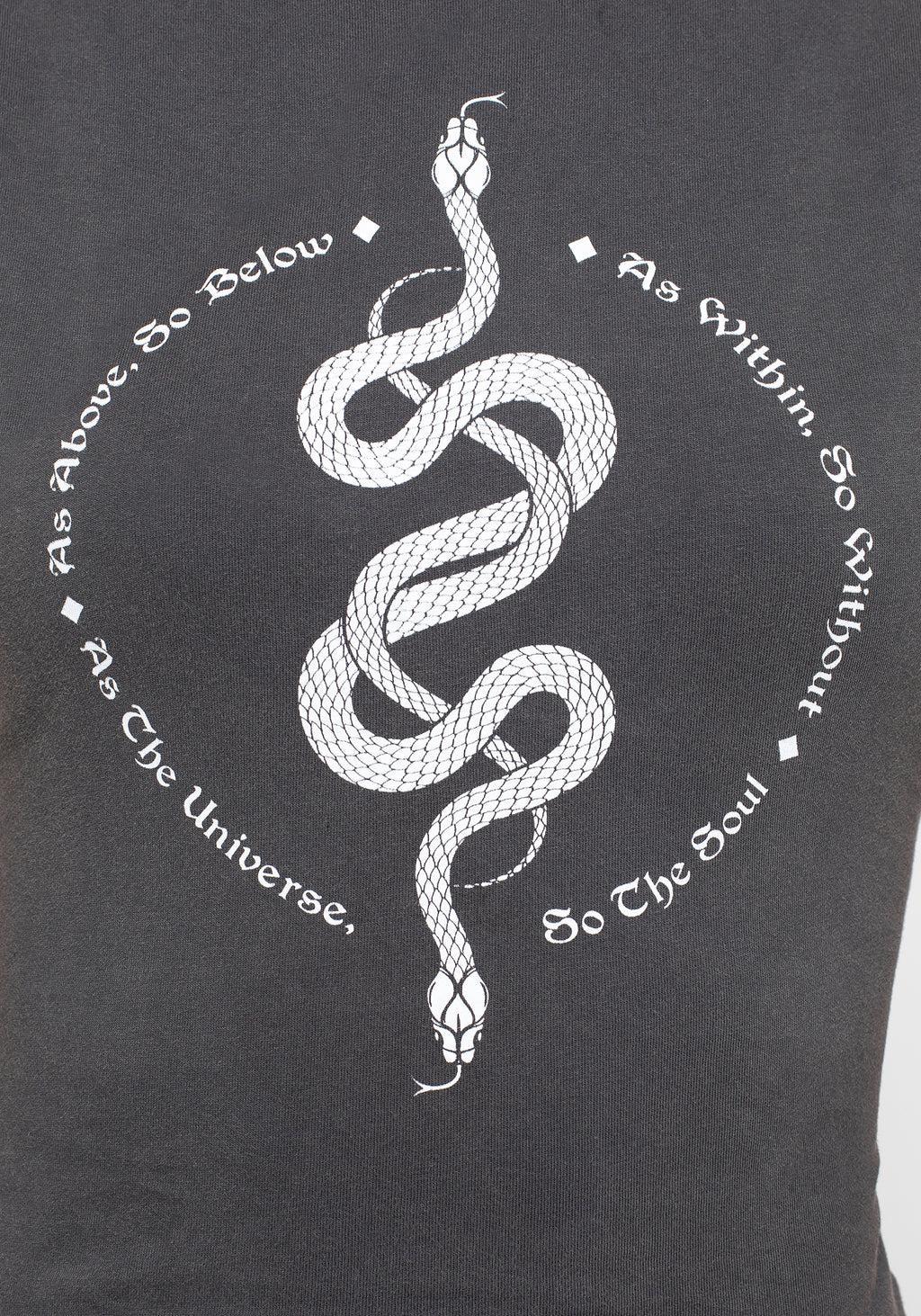 Hermetica Graphic Print Sleeveless Tee Product Image