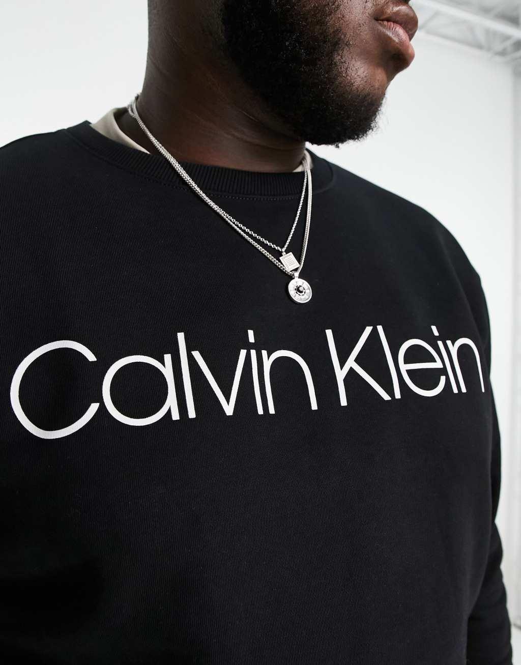 Calvin Klein Big & Tall graphic logo sweatshirt Product Image