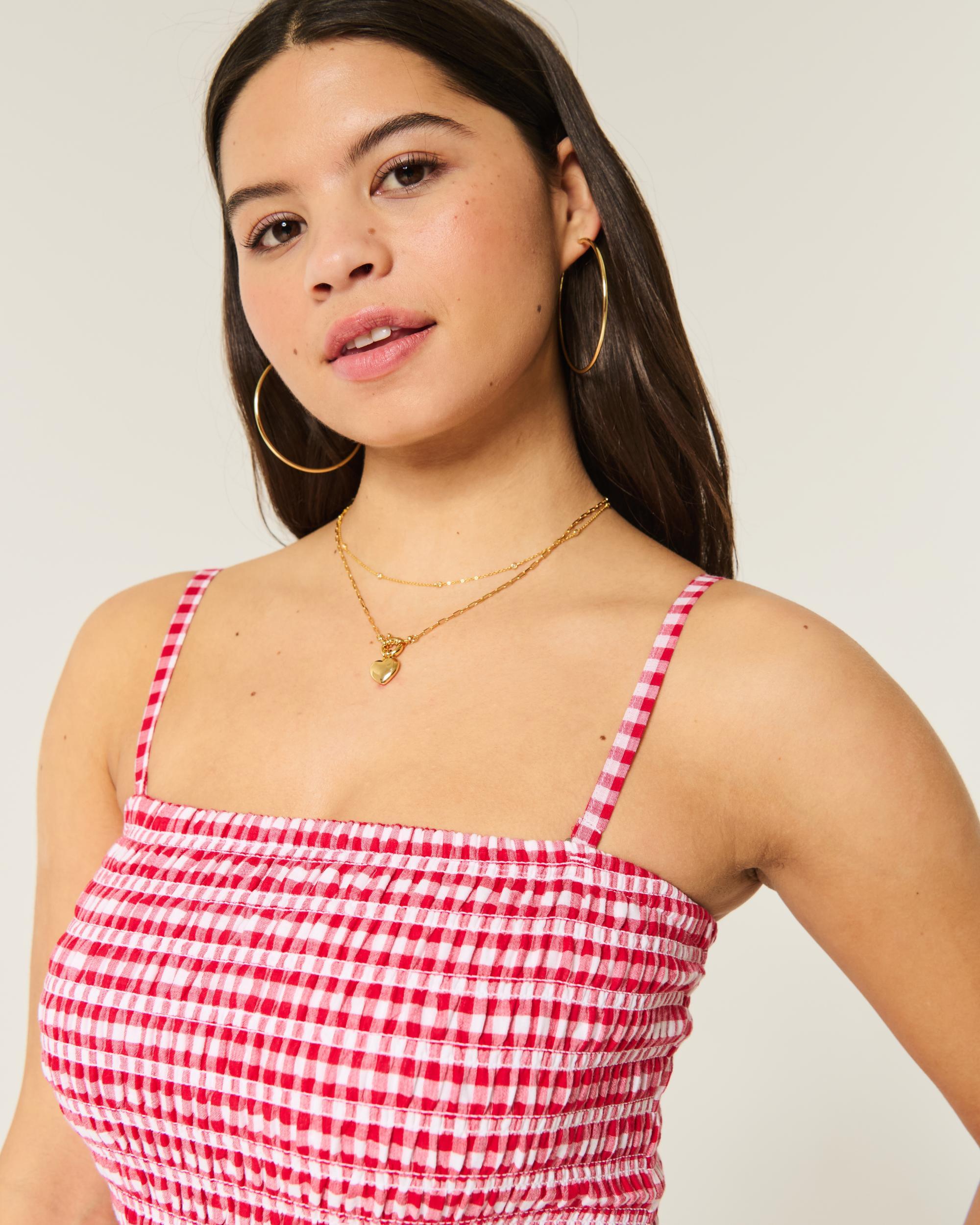 Strapless Smocked Bodice Mini Dress Product Image