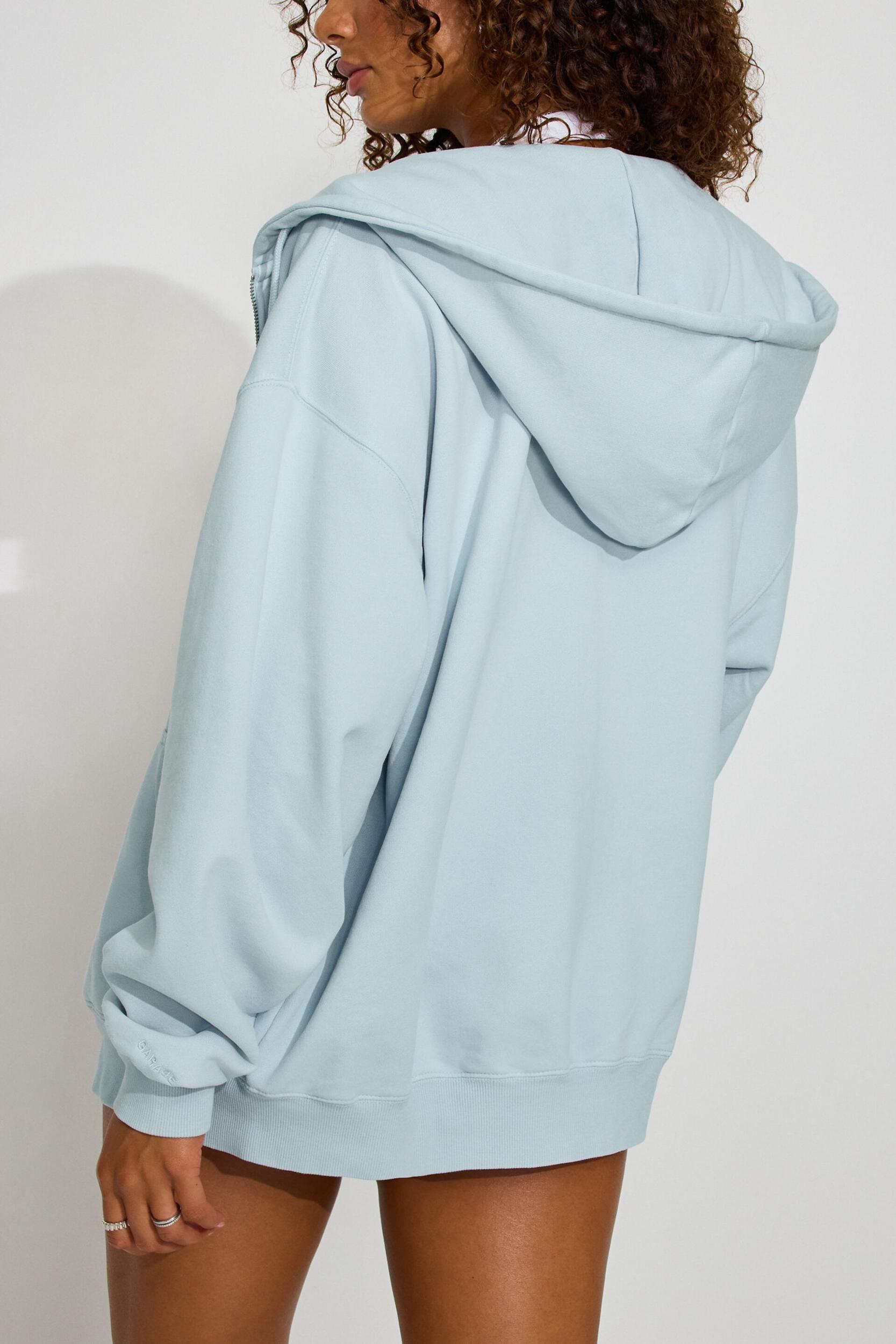 SoftTerry Oversized Zip-Up Hoodie Product Image