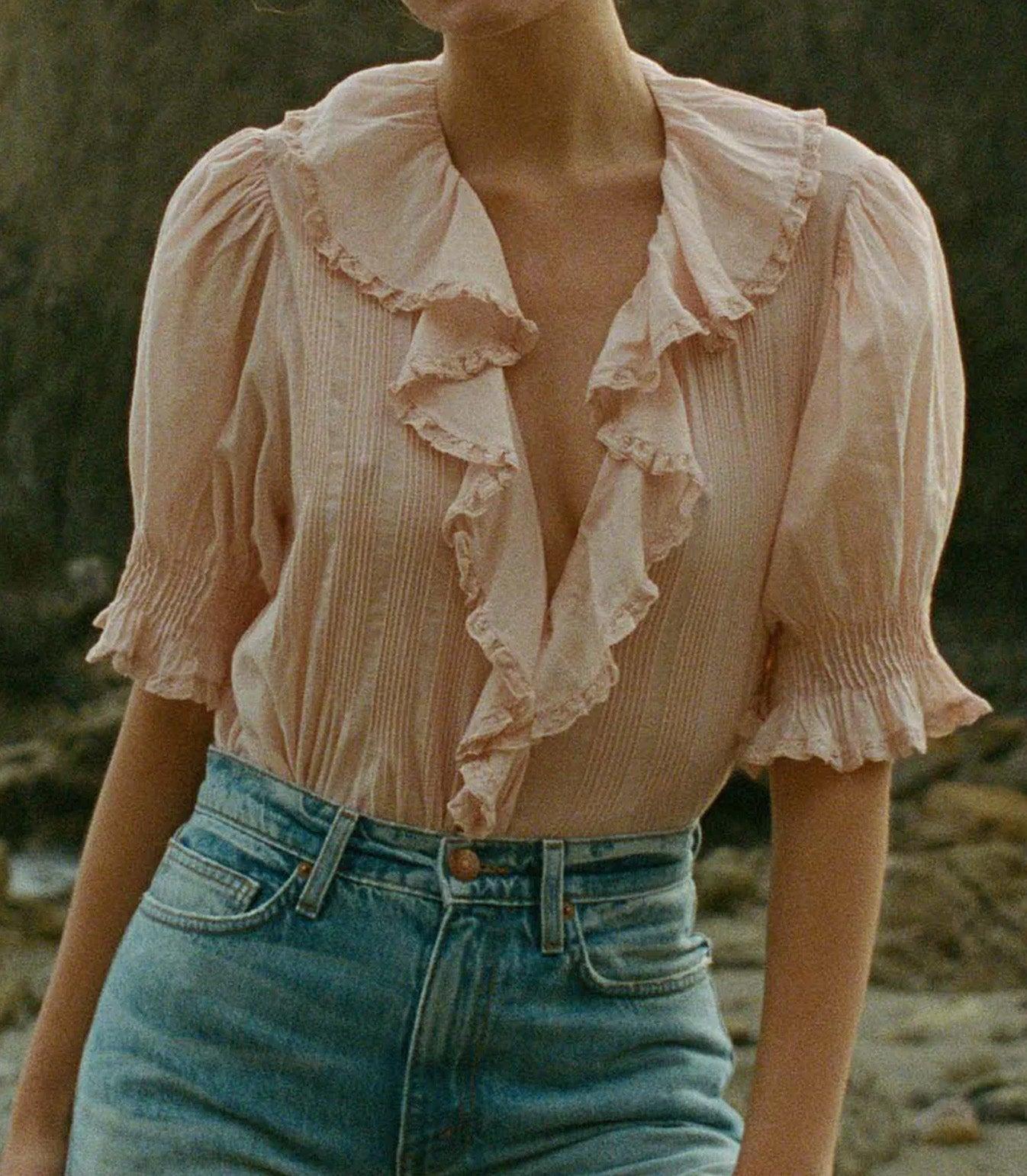 HENRI TOP -- BLUSH Product Image