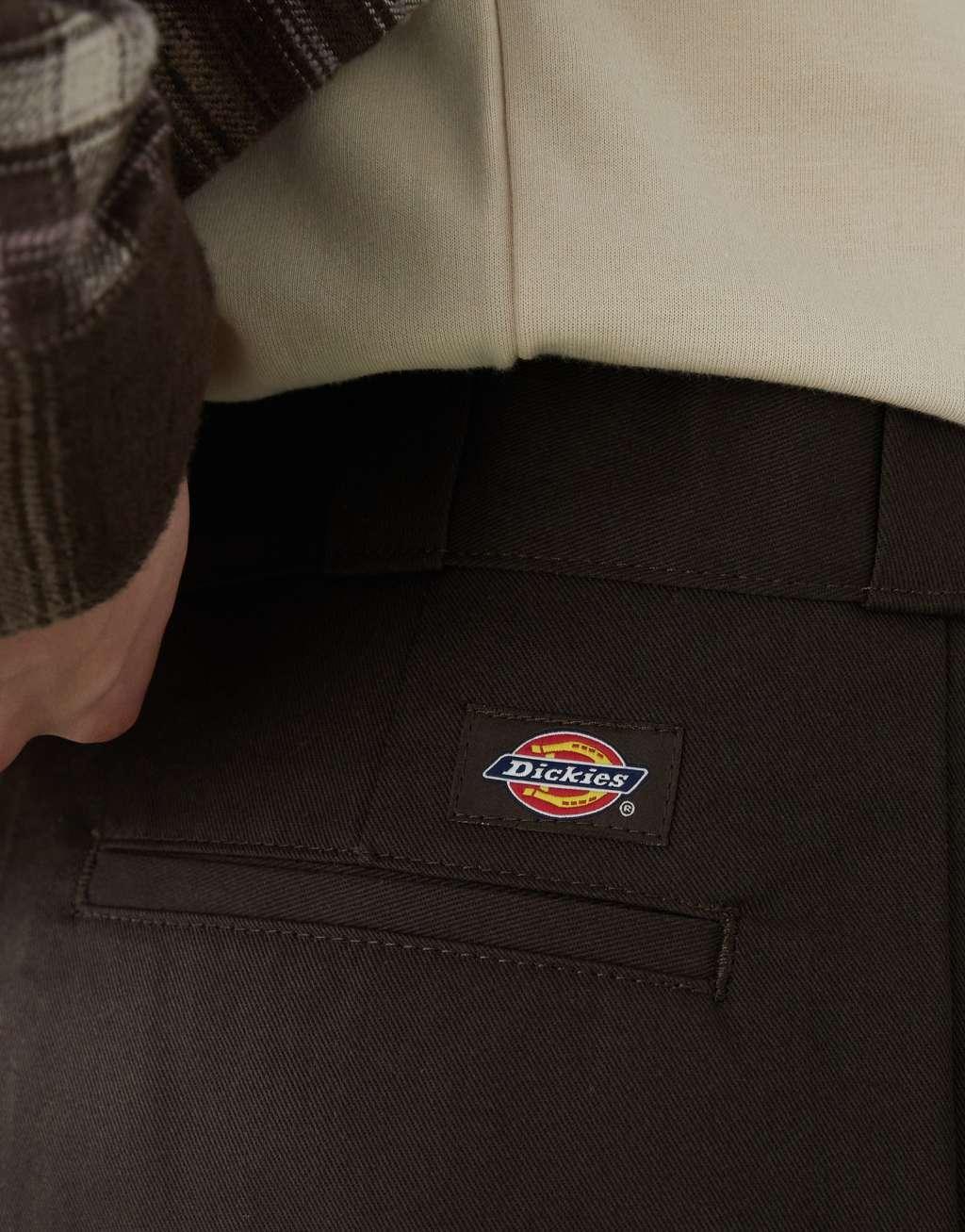 Dickies 874 straight leg work pants in dark brown   Product Image