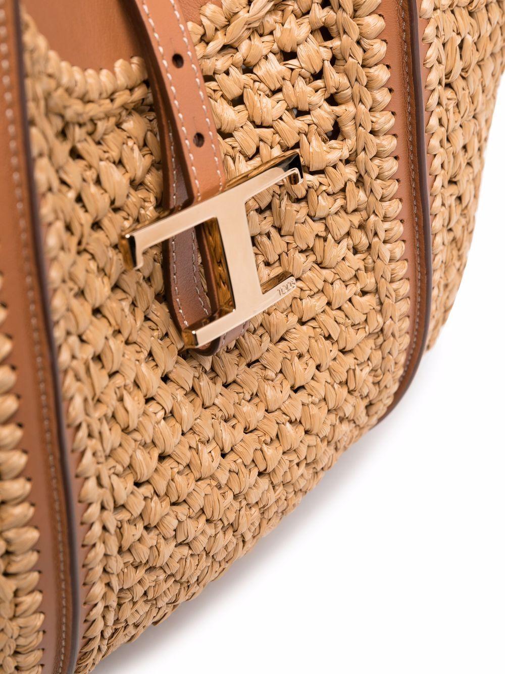 Timeless raffia tote bag Product Image