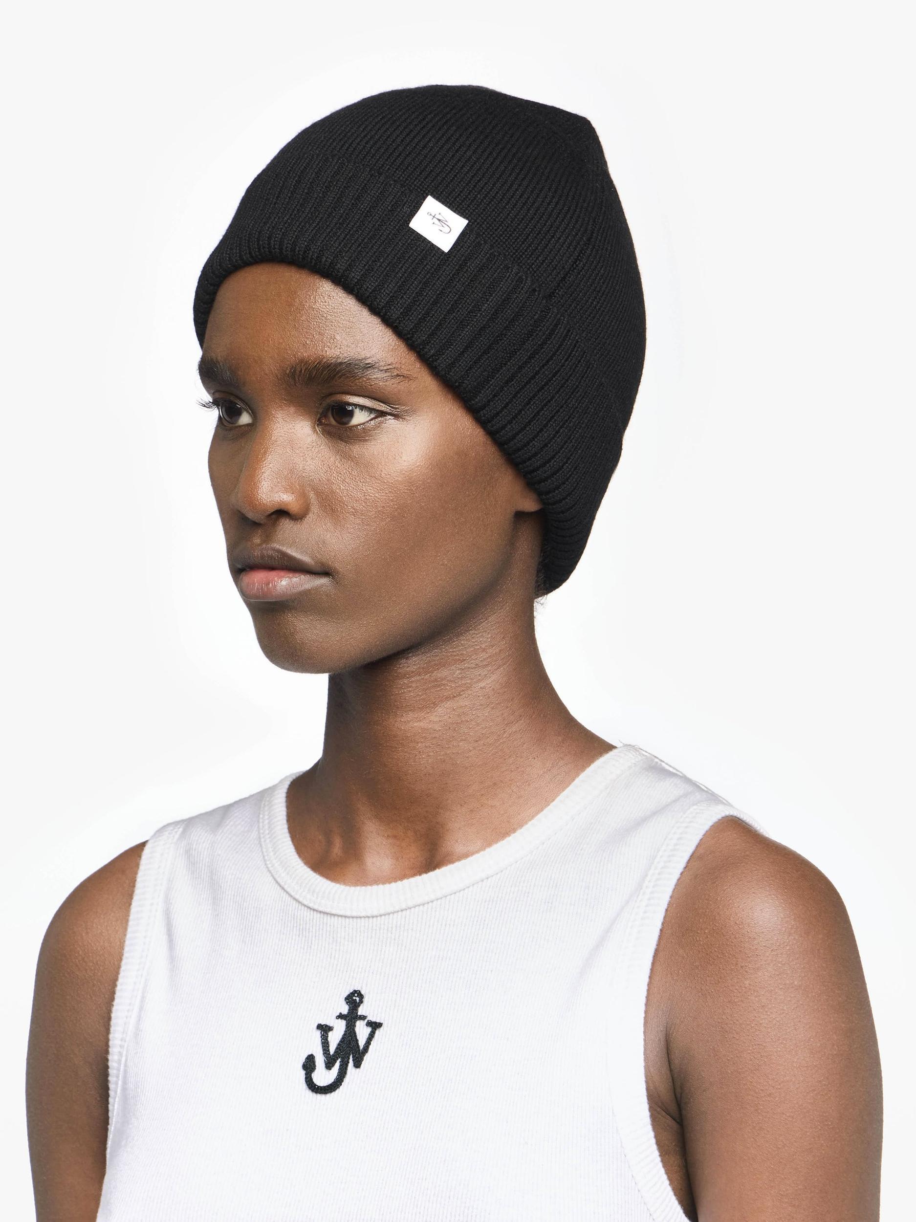 KNITTED BEANIE HAT Product Image