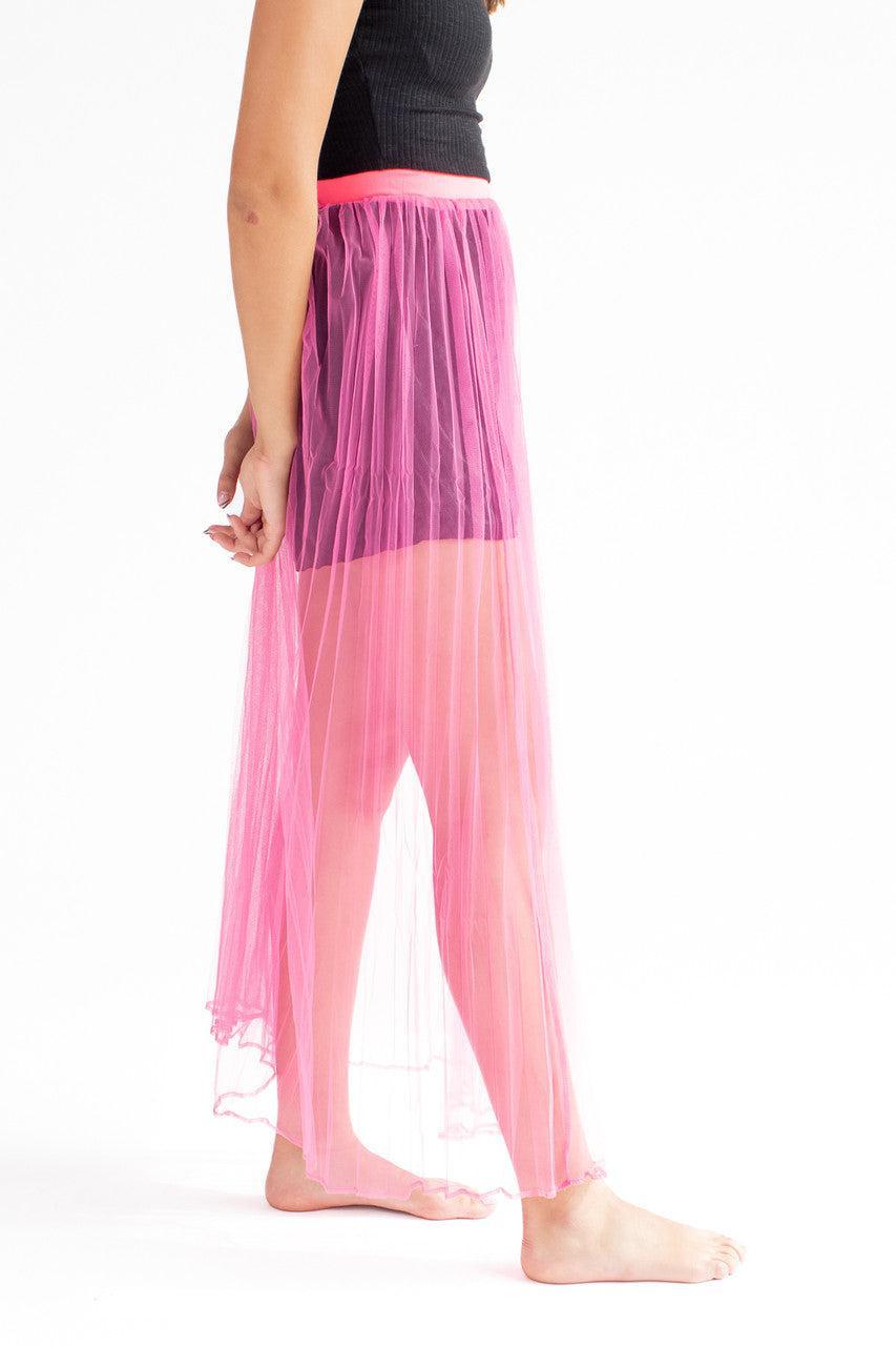 Mesh Maxi Skirt Product Image
