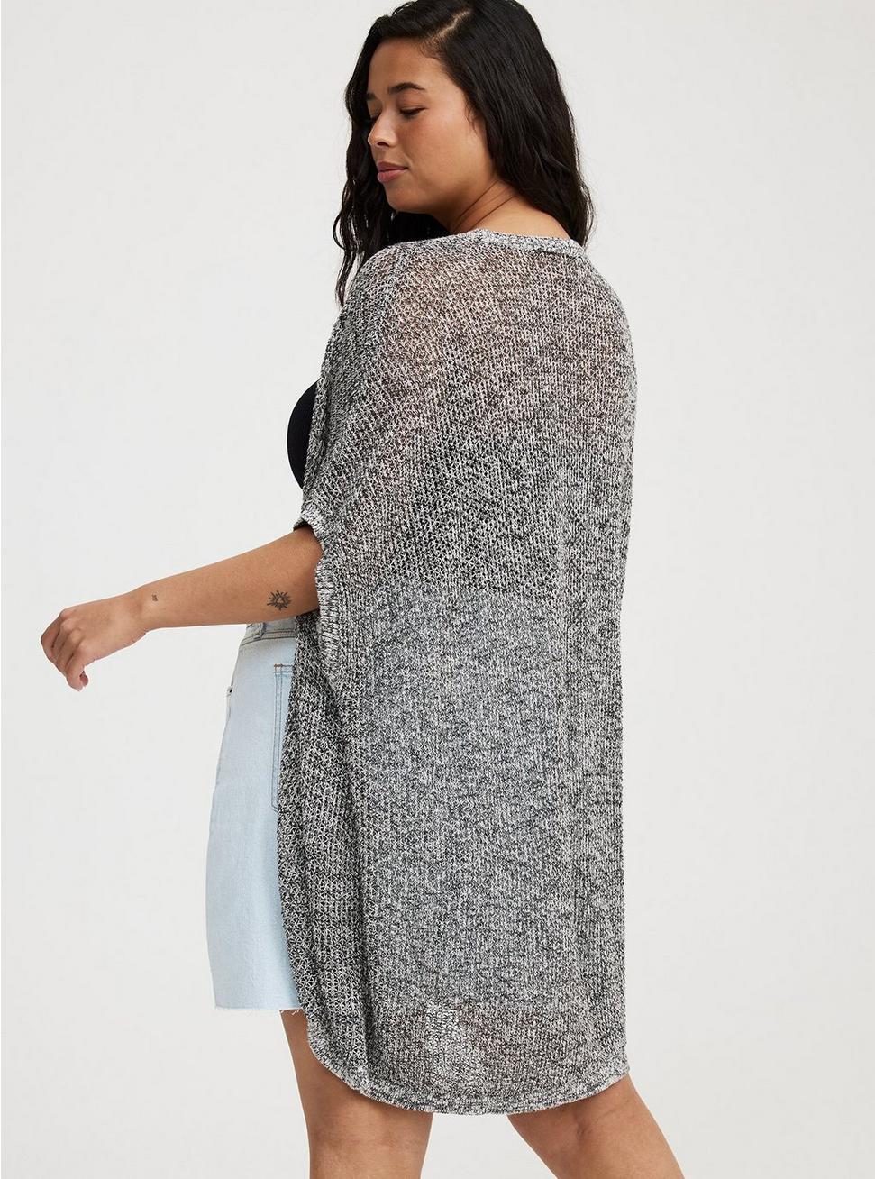 Open Knit Cocoon Cardigan Product Image