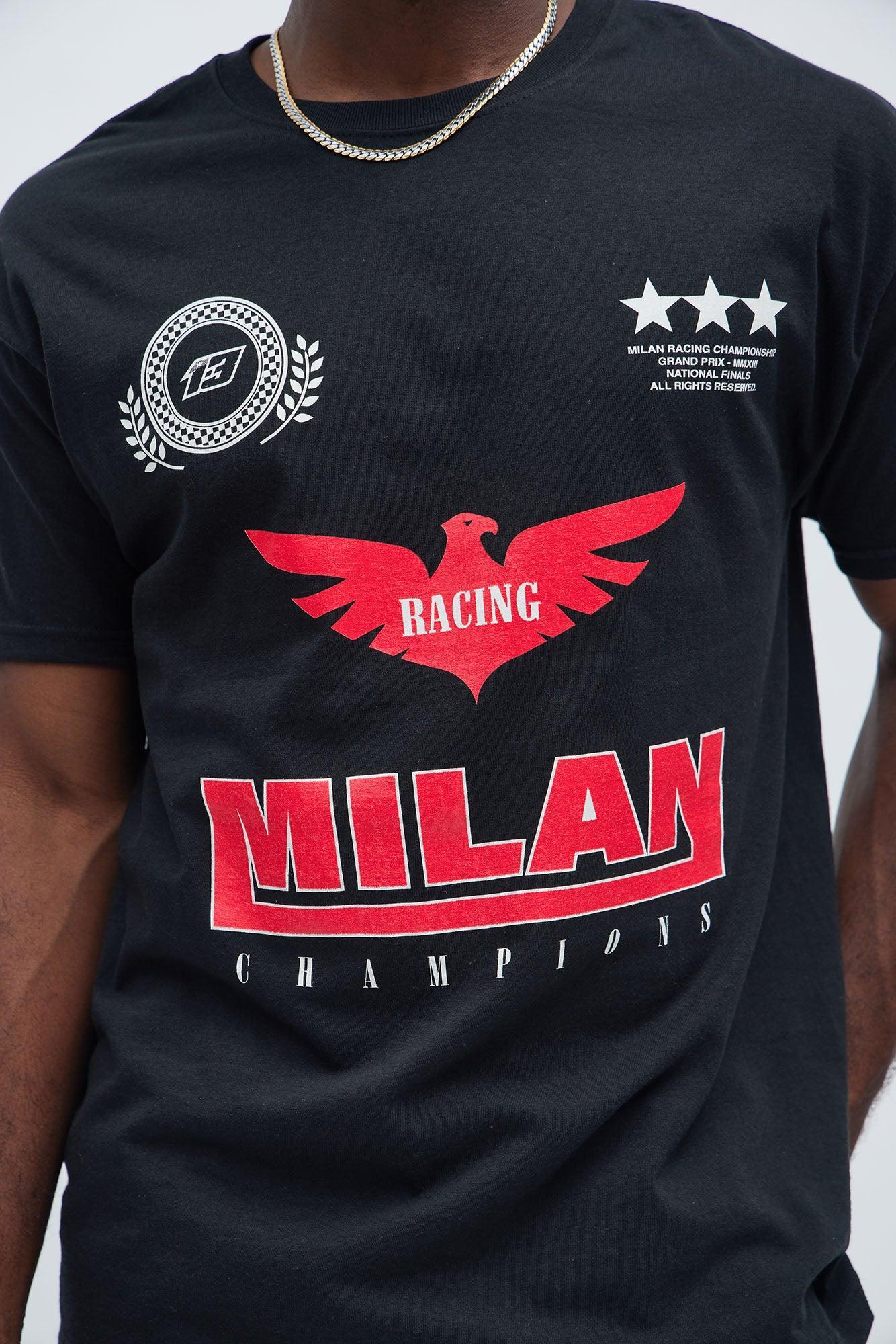 Milan Racing Team Short Sleeve Tee - Black Product Image