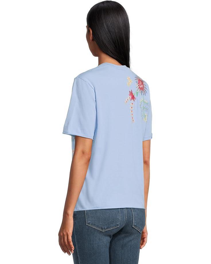 Ruffle Sleeve T-shirt Product Image