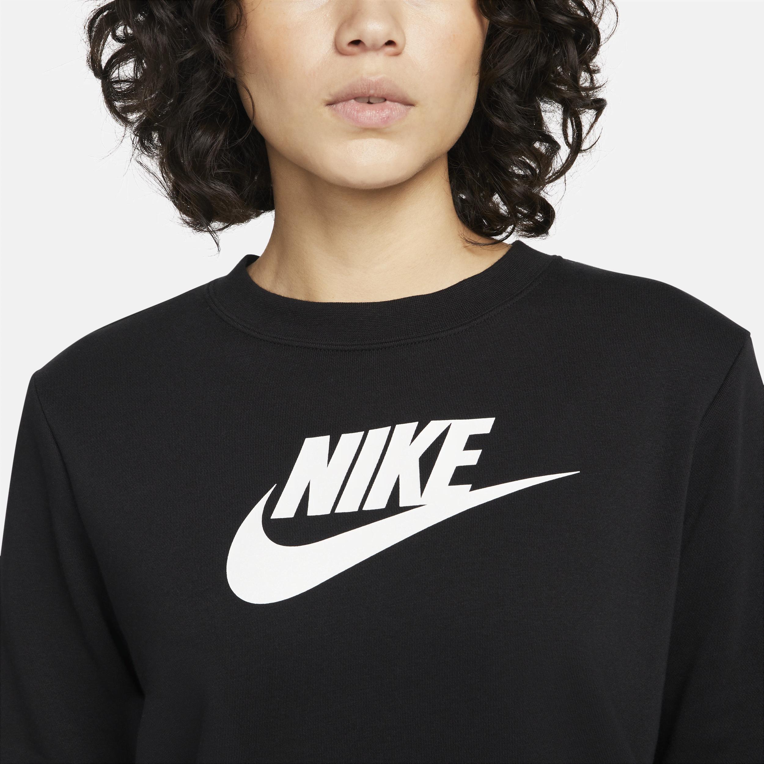 Nike Sportswear Club Fleece Women's Logo Crew-Neck Sweatshirt Product Image