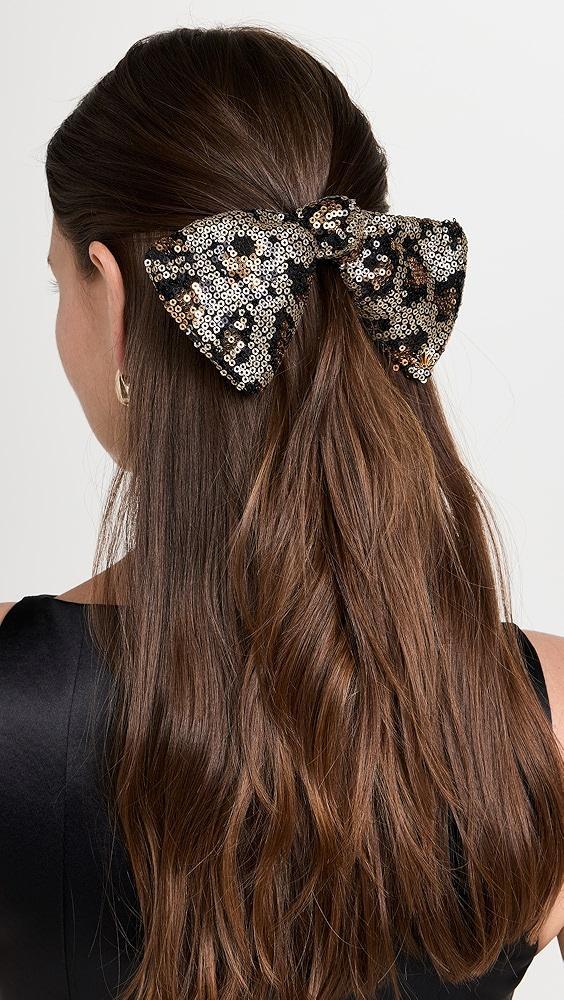 Lele Sadoughi Paloma Sequin Bow | Shopbop Product Image