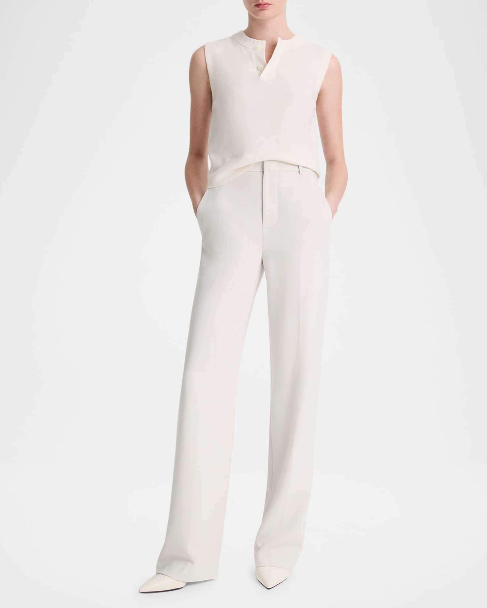 High-Rise Tailored Trousers Product Image