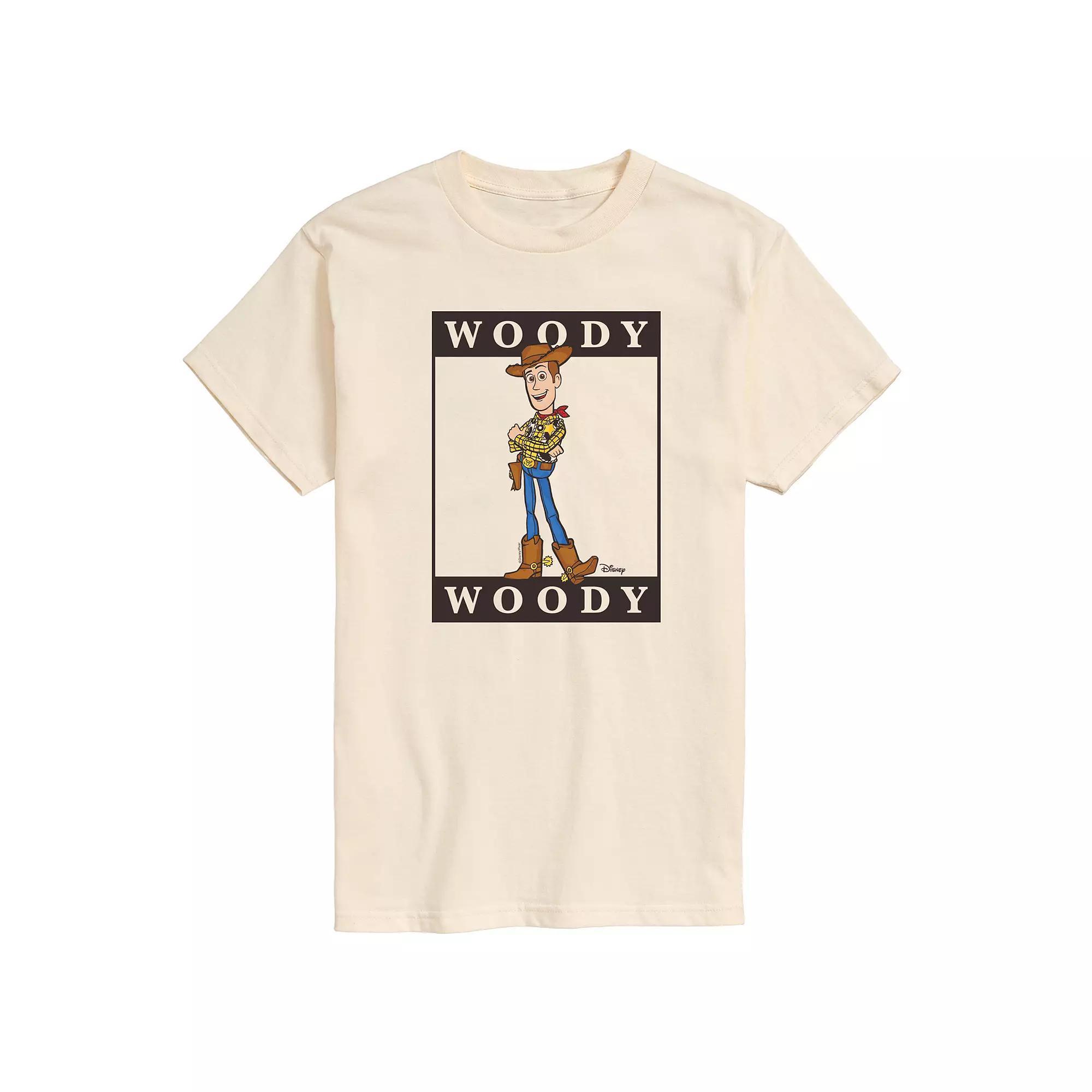 Disney / Pixar's Toy Story 4 Men's Woody Graphic Tee,  Product Image