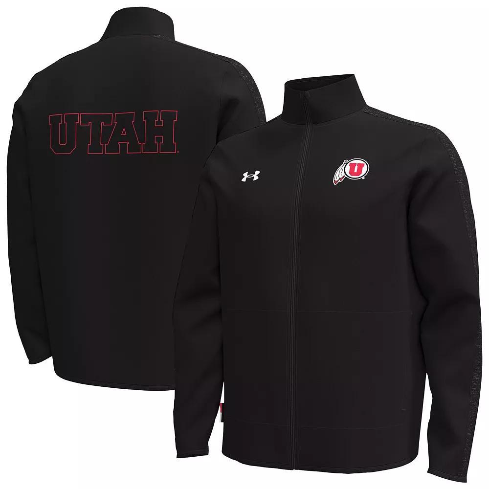 Men's Under Armour Black Utah Utes Command Full-Zip Jacket,  Product Image