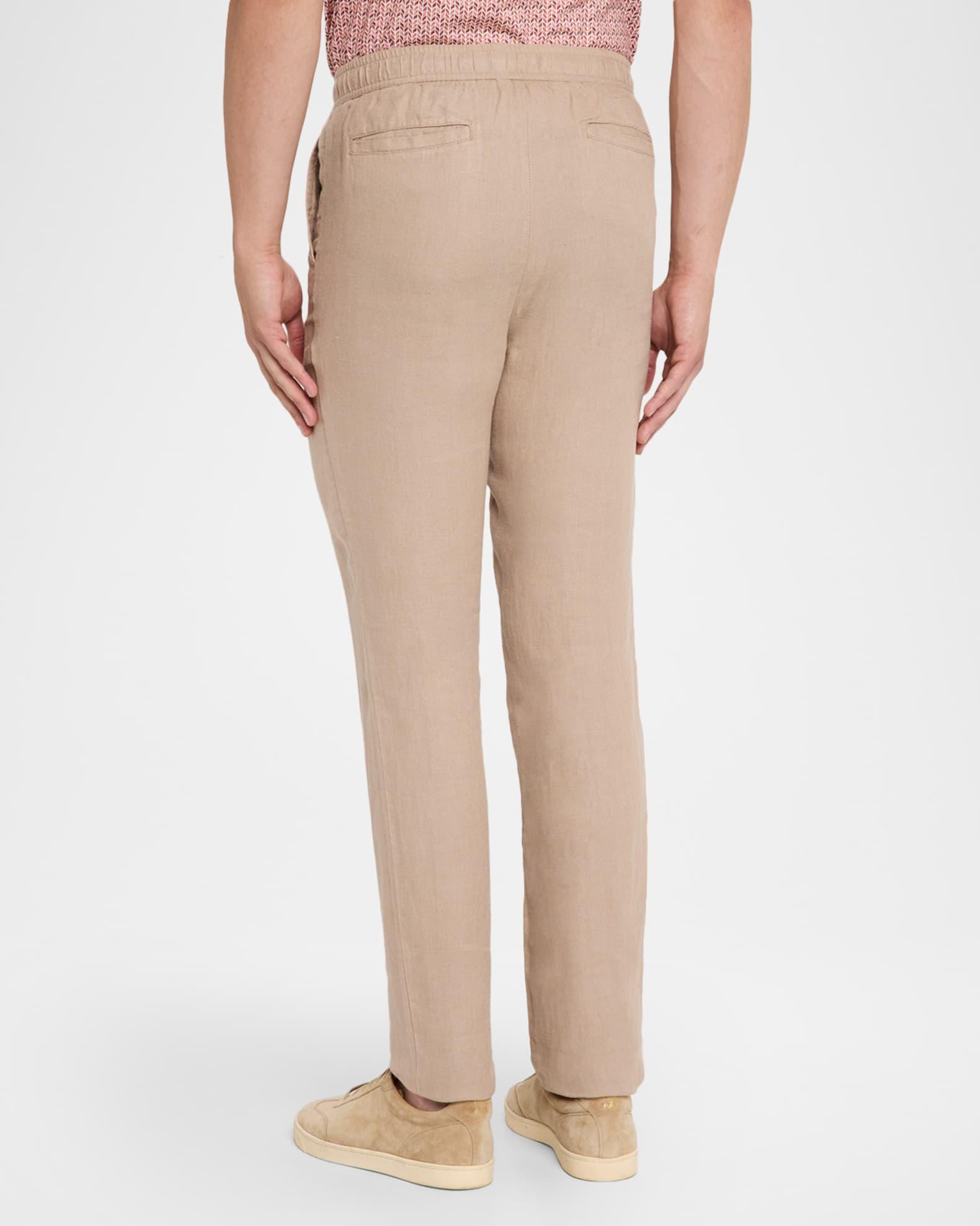 Men's Tristan Linen Drawstring Pants Product Image