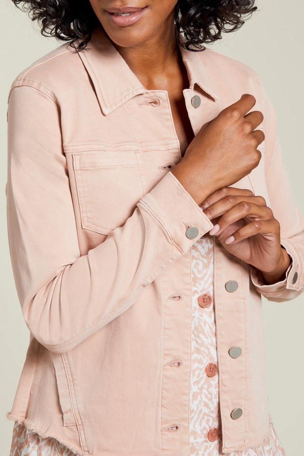 Clay Frayed Jacket Product Image