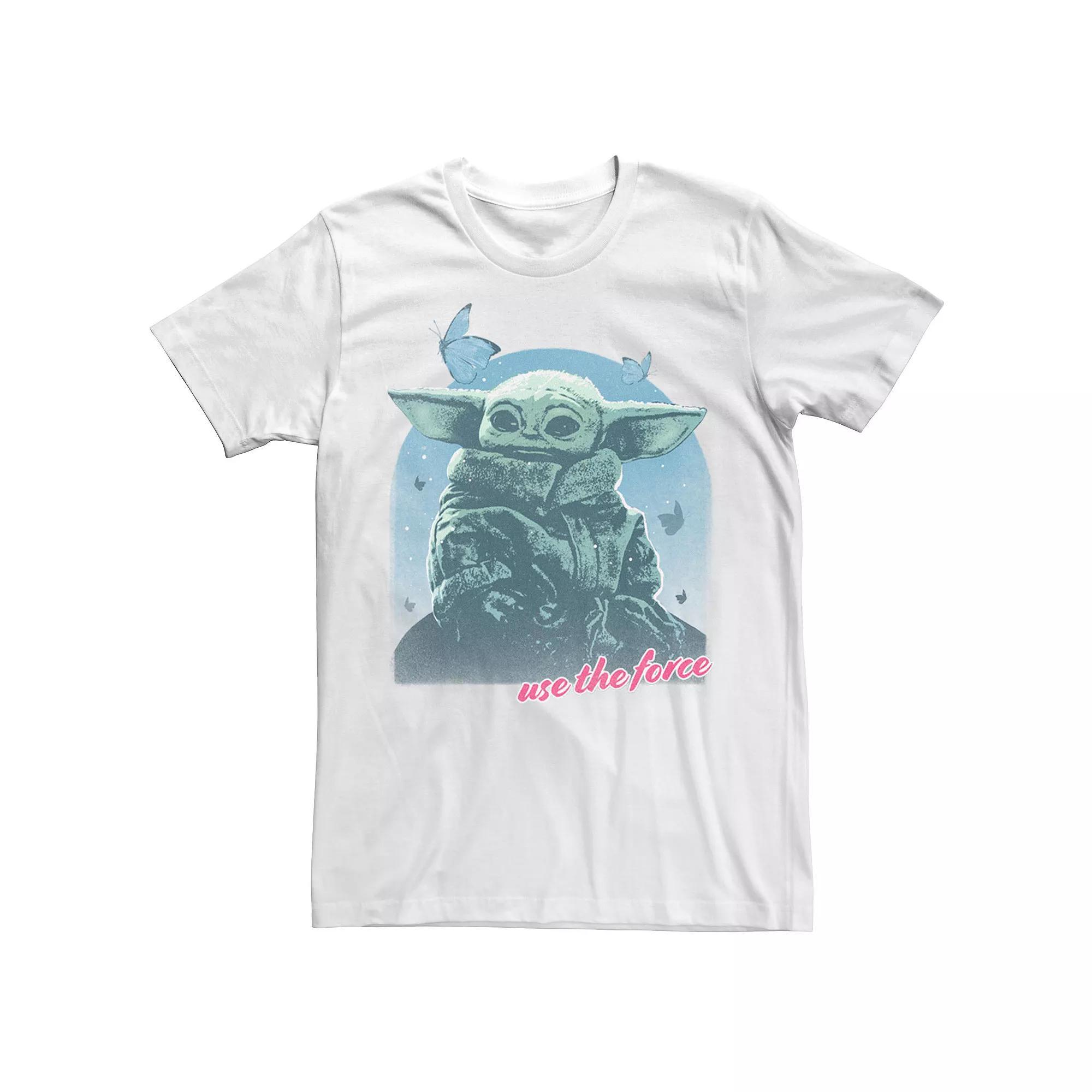 Big & Tall Star Wars: The Mandalorian Grogu Use The Force R14 Tee, Men's,  Product Image
