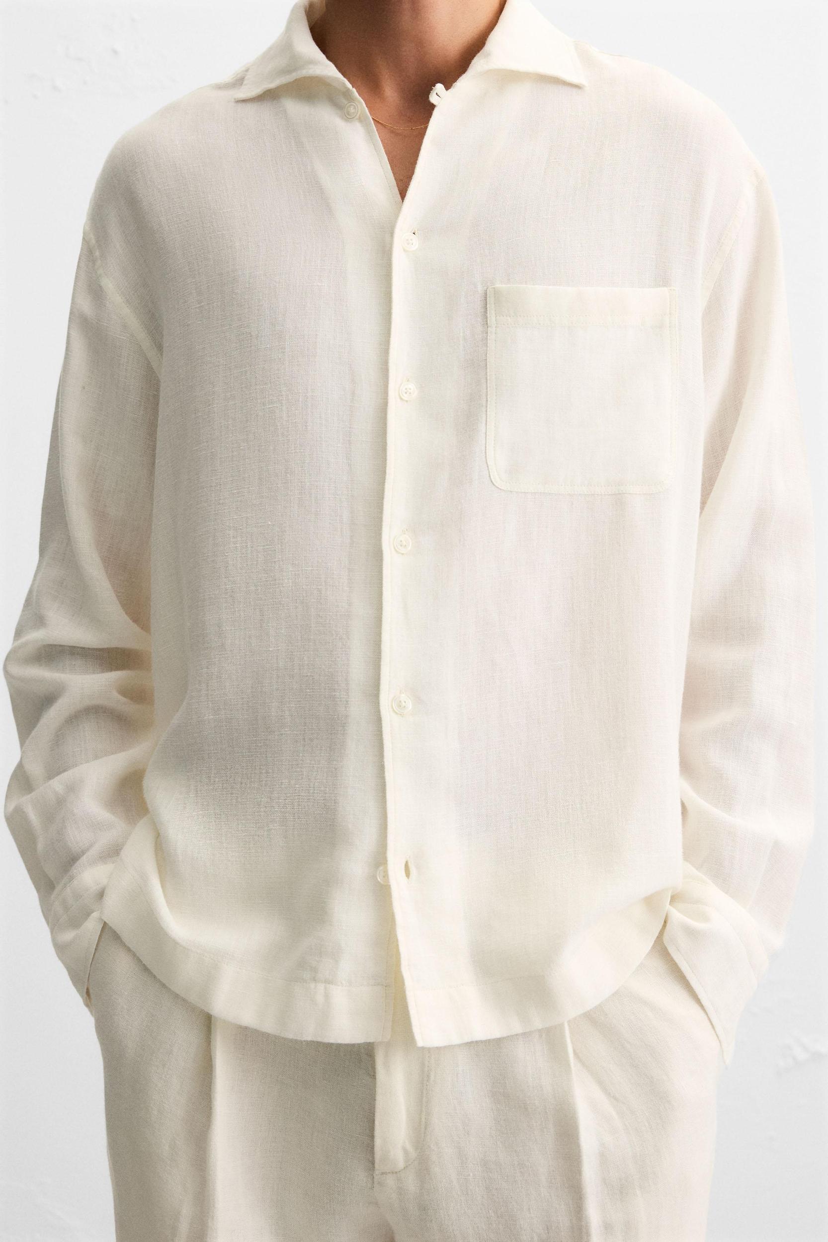 FLOWY REGULAR FIT SHIRT Product Image