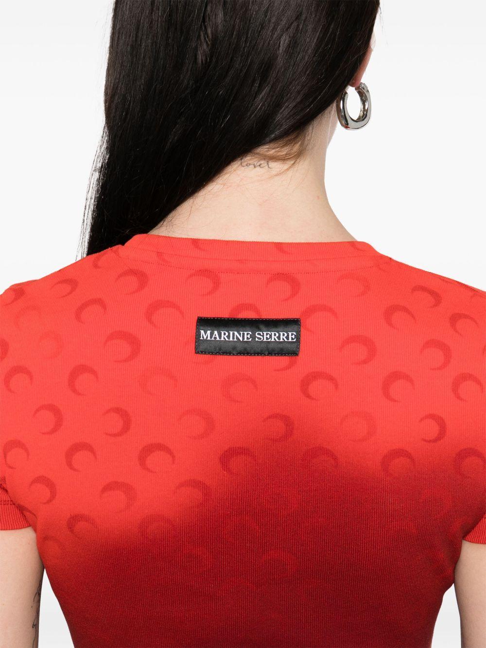 Moon faded T-shirt Product Image