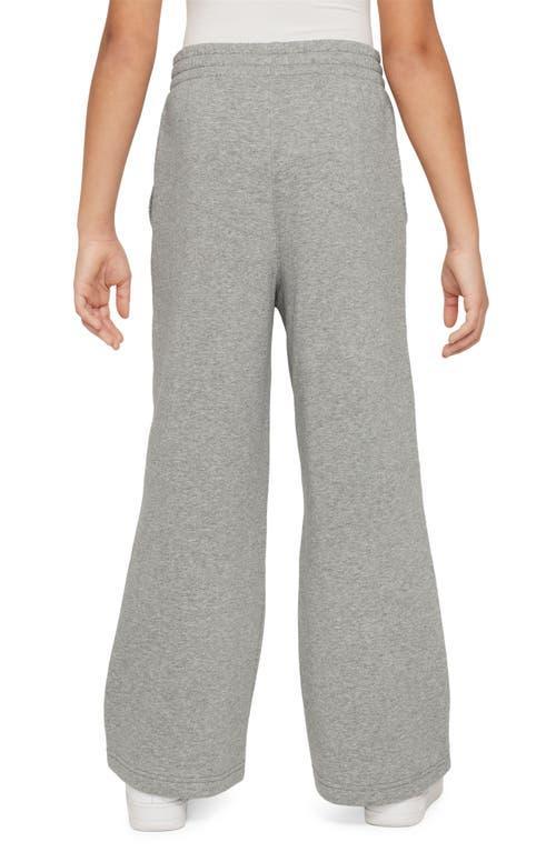 Unisex Nike Sportswear Club Fleece Girls Wide-Leg Pants | FZ6774-063 Product Image