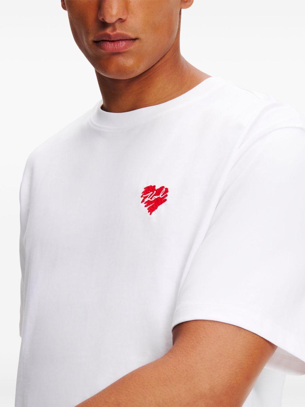 heart-motif shirt  Product Image