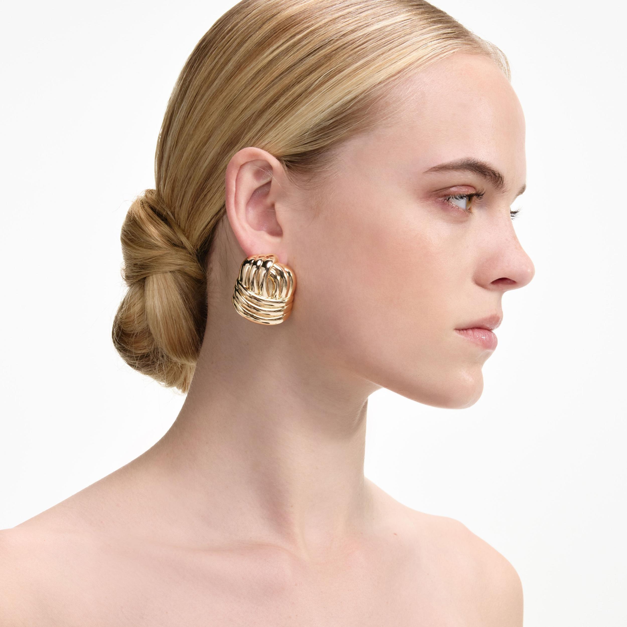 Gold Knot Earrings Product Image