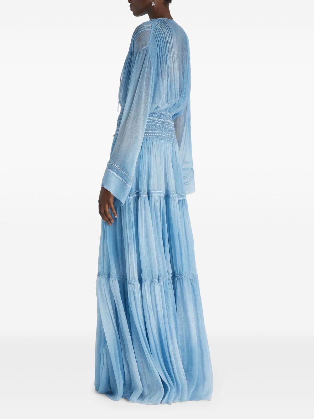 lace-detailing maxi dress Product Image